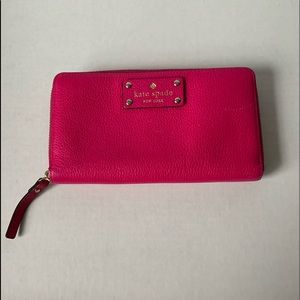 Kate Spade Hot Pink Wallet